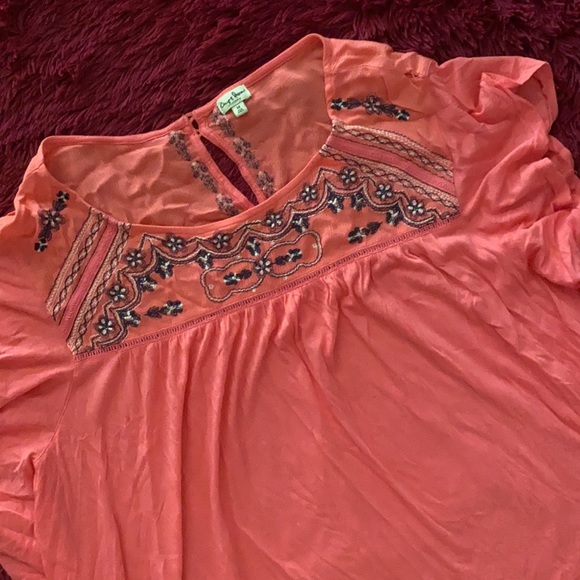 Chip & Pepper floral flowy boho beach top - Picture 2 of 15